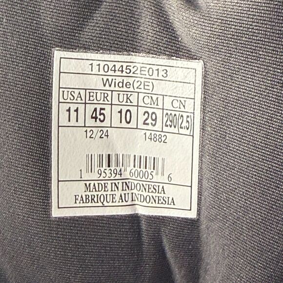 Brooks Glycerin GTS 22 Men's Size 11 2E Black White Blue Running Shoes Sneakers - Picture 8 of 8